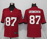 Nike Tampa Bay Buccaneers 87 Gronkowski Red Alternate Vapor Untouchable Limited Jersey,baseball caps,new era cap wholesale,wholesale hats